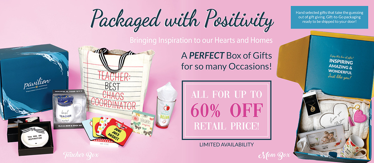 Discounted Gift Boxes - Packaged With Positivity