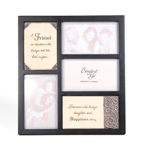 Friend by Comfort to Go - 10.5" Collage Frame with Plaques