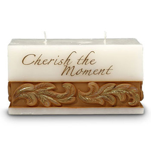 Cherish the Moment by Comfort Candles - 3" x 6" x 3" Candle