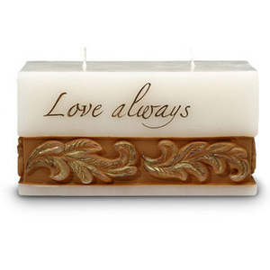 Love Always by Comfort Candles - 3" x 6" x 3"  Candle