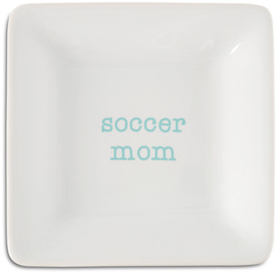 Soccer Mom by Mom Love - 4.5" Keepsake Dish