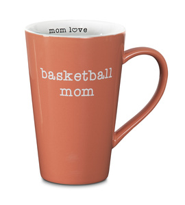 Basketball Mom by Mom Love - 5.5" -  18 oz Latte Mug