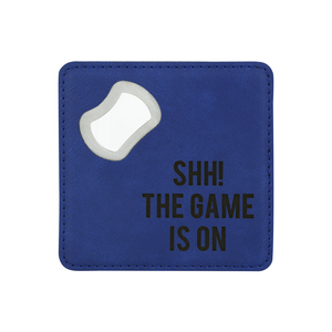 The Game by Man Made - 4" x 4" Bottle Opener Coaster