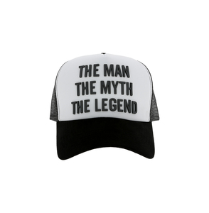 Legend by Man Made - Dark Gray Mesh Adjustable Trucker Hat