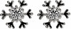 Crystal Snowflake
in Rhodium by H2Z Made with Swarovski Elements - Alt3