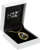 Crystal Silver Night Teardrop by H2Z Made with Swarovski Elements - Package