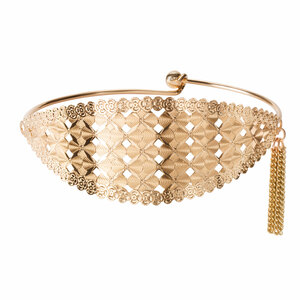Gold Jazz by H2Z Filigree Jewelry - Filigree Bangle Bracelet