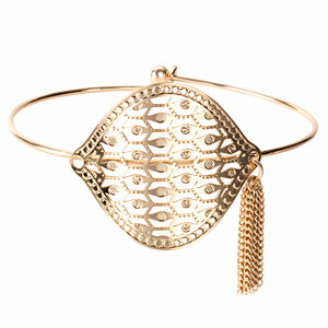 Gold Extravagance by H2Z Filigree Jewelry - Filigree Bangle Bracelet