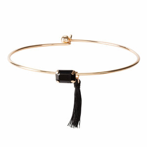 Gold Ebony by H2Z Filigree Jewelry - Bangle Bracelet