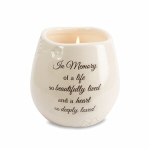 Memory by Light Your Way Memorial - 8 oz - 100% Soy Wax Candle
Scent: Tranquility