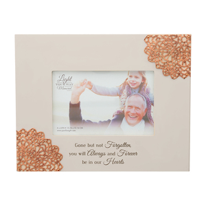 Our Hearts by Light Your Way Memorial - 9.5" x 7.5" Frame (Holds 6" x 4" Photo)