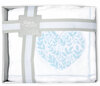 Teal Blue Vines by Comfort Blanket - Package