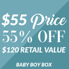Baby Boy Gift Box by Packaged With Positivity - A
