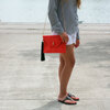 Valerie Coral by H2Z Handbags - Model