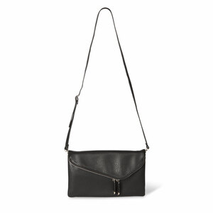 Black by H2Z Handbags - 12.5" x 1" x8"
Fold Over Clutch