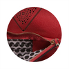 Crimson Ali by H2Z Laser Cut Handbags - Pocket