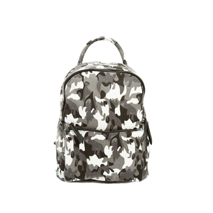 Alex Noir by H2Z Handbags - Canvas Camo Backpack