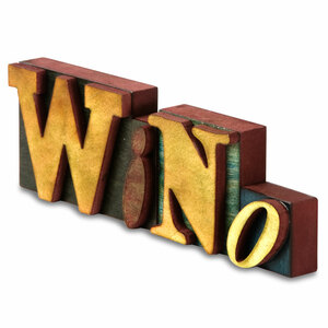 Wino MDF Block Letters by Wine All The Time - 11.5" x 3.75" Wood Block Letters