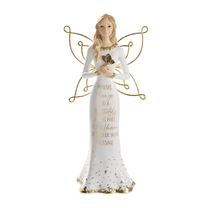 Whisper by Butterfly Whispers - 9" Angel Holding Butterfly
