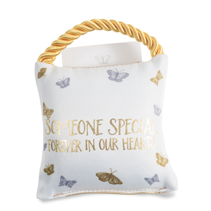 Someone Special by Butterfly Whispers - 4.5" Memorial Pocket Pillow