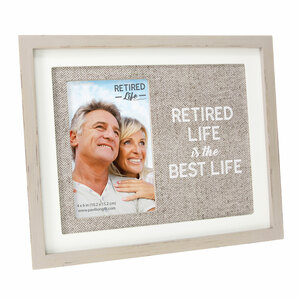 Best Life by Retired Life - 9.75" x 8.25" Frame
(Holds 4" x 6" Photo)
