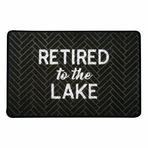Lake by Retired Life - 27.5" x 17.75"   Floor Mat