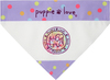 PinkTie Dye Filled Logo by Puppie Love - 