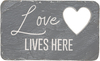 Love Lives Here by Stones with Stories - 