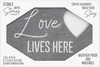 Love Lives Here by Stones with Stories - Package