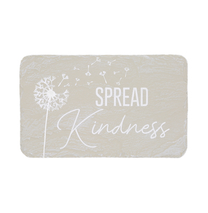 Spread Kindness by Stones with Stories - 7" x 4.25" Garden Stone