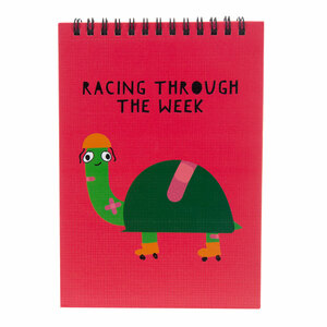 Racing  by Fugly Friends - 5" X 7" Notepad