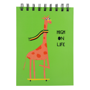 High On Life by Fugly Friends - 5" X 7" Notepad