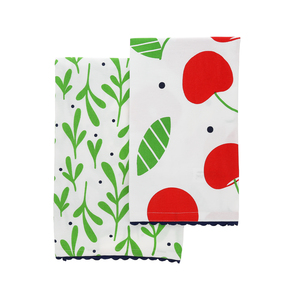 Cherries by Fruitful Livin' - Tea Towel Gift Set (2 - 20" x 28")