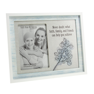 Never Doubt by Faith Hope and Healing - 9.75" x 8.25" Frame
(Holds 4" x 6" Photo)