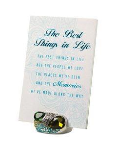 Best Things by Simply Shining - 4" X 6" Jeweled Photo Frame