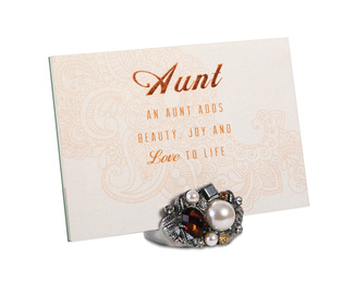 Aunt by Simply Shining - 5" x 7" Jeweled Photo Frame