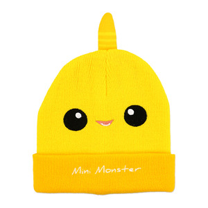 Yellow Mini Monster by Monster Munchkins - One Size Fits All Baby Hat