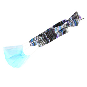 Purple Haze - Mask Ties Set of 2 by Tuso - 48" x 2.5"
