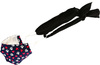 Black Beauty - Mask Ties Set of 2 by Tuso - 