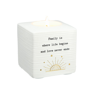 Family by Thoughtful Words - 2.75" Tealight Holder 