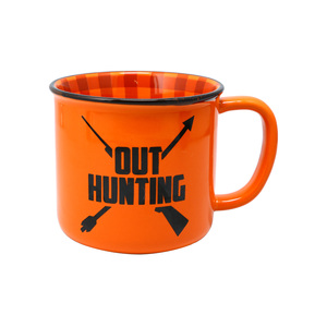 Out Hunting by Man Out - 18 oz Mug