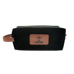 Out Camping by Man Out - Canvas Toiletry Bag