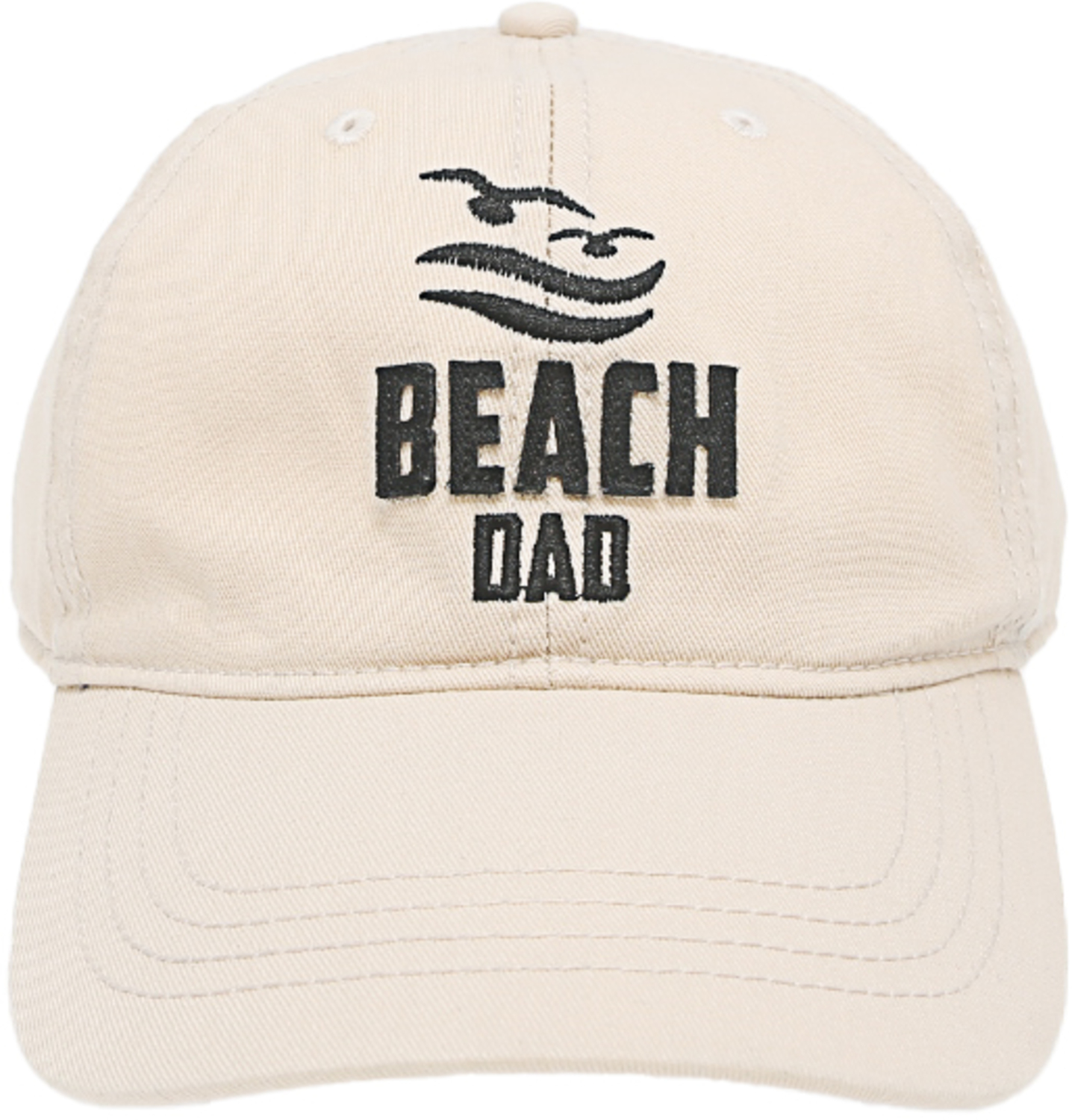 Beach Dad by Man Out - Beach Dad - Beige Adjustable Hat