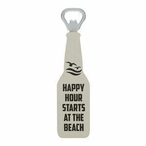 Beach by Man Out - 7" Bottle Opener Magnet