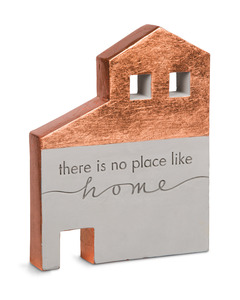 No Place Like Home by Sweet Concrete - 6" x 1" x 7.5" Cement House