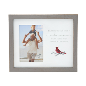 Heaven In Our Home by Always by Your Side - 10" x 8.5" Frame
(Holds 4" x 6" Photo)