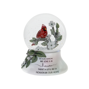 Heaven In Our Home by Always by Your Side - LED Lit, 120mm Musical Water Globe