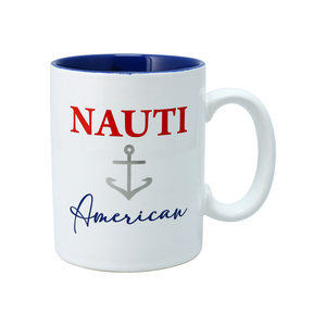 Nauti by Red, White, & Blue Crew - 18 oz Mug