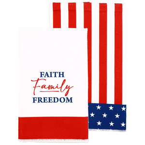 Family by Red, White, & Blue Crew - Tea Towel Gift Set (2 - 19.75" x 27.5")