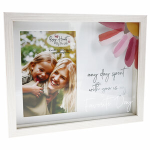 Favorite Day by Rosy Heart - 9.5" x 7.5" Shadow Box Frame
(Holds 4" x 6" Photo)